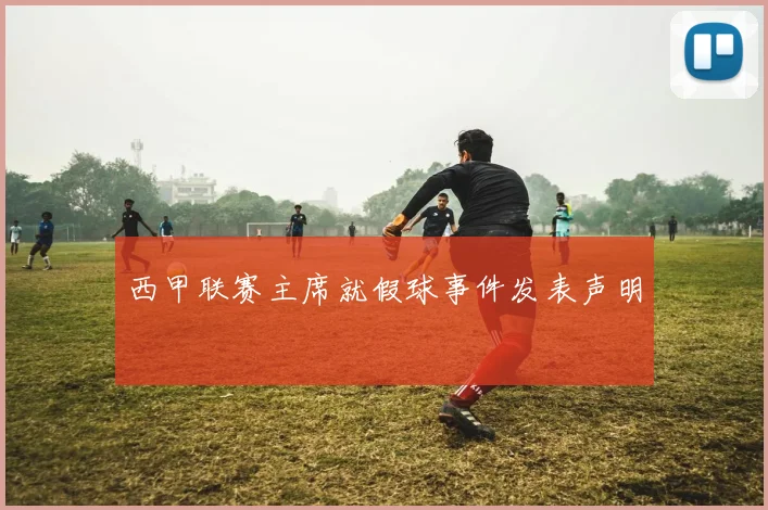 西甲联赛主席就假球事件发表声明